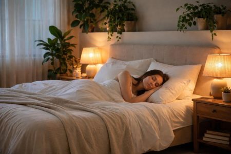 chambre-coucher-lumiere-douce-plantes