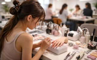 femme-atelier-manucure-mains-outils