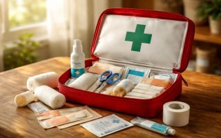 trousse-secours-bandes-desinfectants-pansements