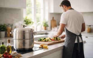 cuisine-moderne-cuisinier-legumes-vapeur