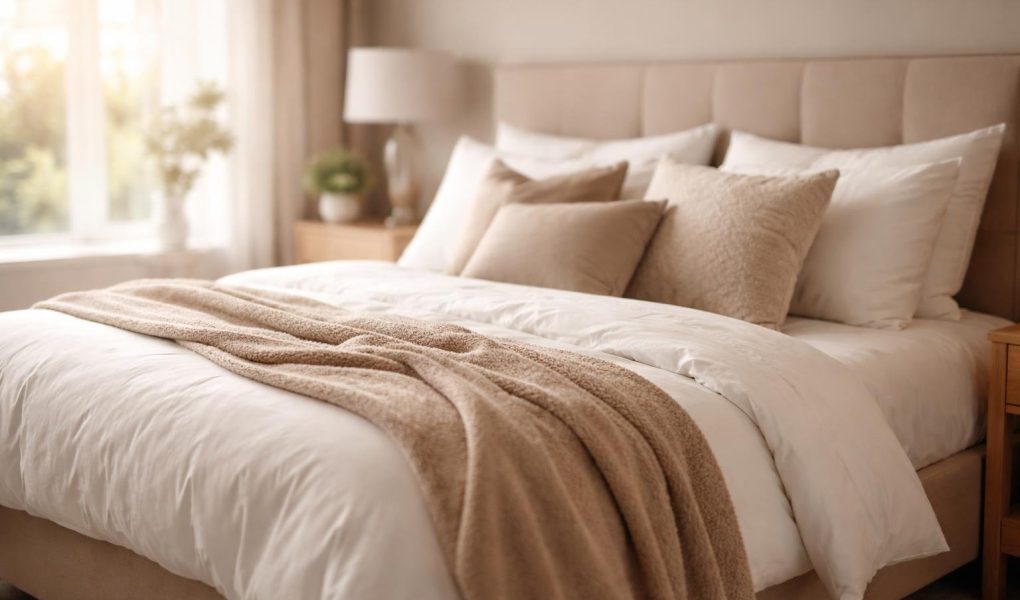 chambre-moderne-lit-lumiere-matinale