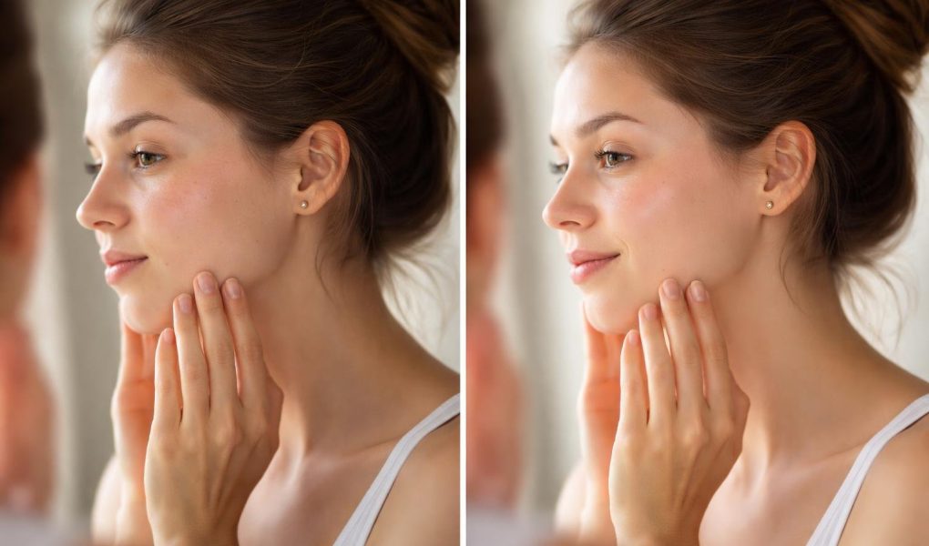 femme-peau-irritee-lumineuse-miroir