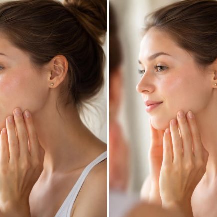 femme-peau-irritee-lumineuse-miroir